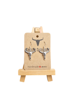 Steer head Earrings
