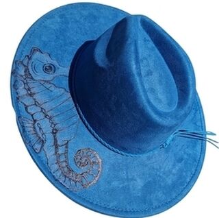 Seahorse Wide Brim Hat
